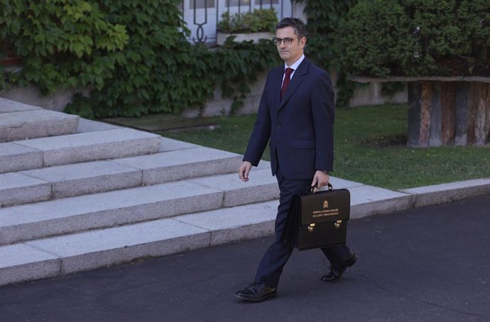 El ministro de la Presidencia, Relaciones con las Cortes y Memoria Democrática, Félix Bolaños.