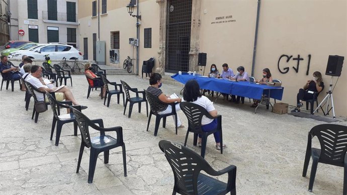 Acto de rendición de cuentas del distrito Centro.