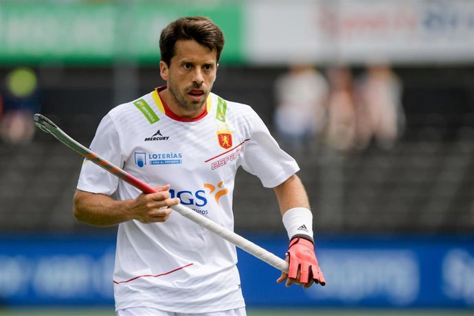 Archivo - Marc Salles, jugador de la selección española de hockey sobre hierba