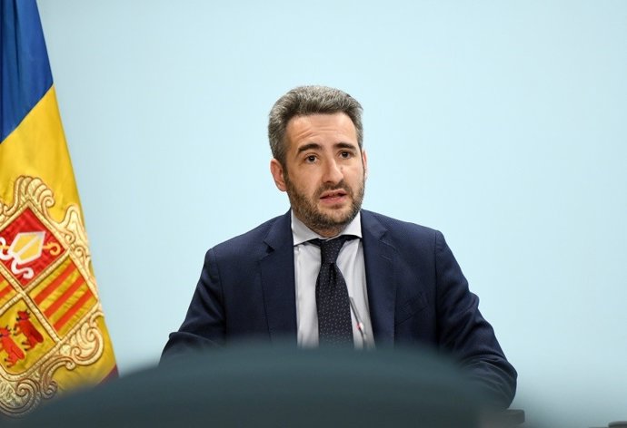 El ministro de Finanzas y Portavoz, Eric Jover