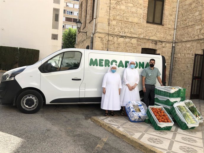 Colaboración solidaria con las Hermanitas de los Pobres