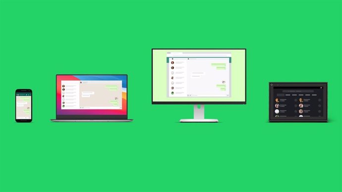 Soporte multidispositivo de WhatsApp.