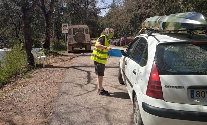 Regulación de accesos a vehículos en la Vall de Sau, dentro del Espai Natural Guilleries Savassona.