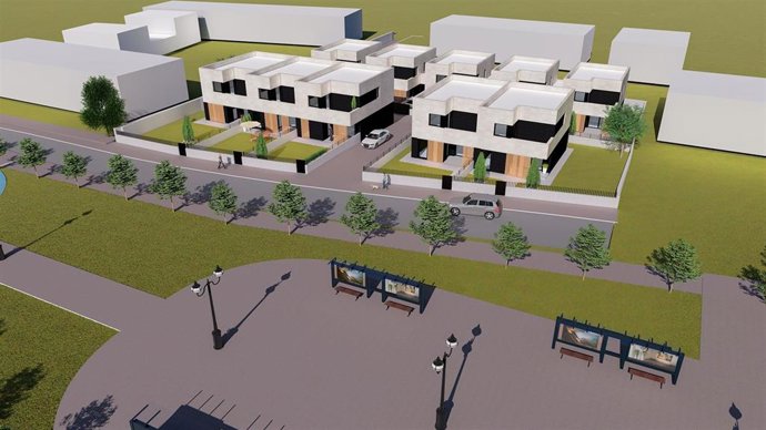 Promoción residencial de viviendas en San Román