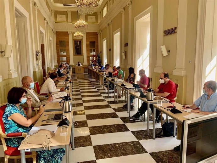 Sesión plenaria del Ayuntameinto de Cáceres correspondiente al mes de  julio