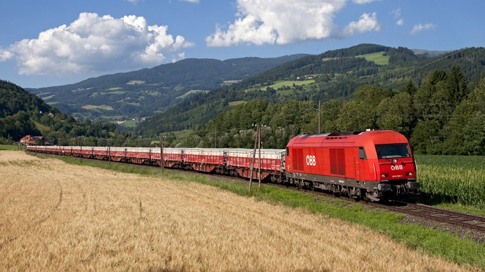 Archivo - Tren OBB en Austria