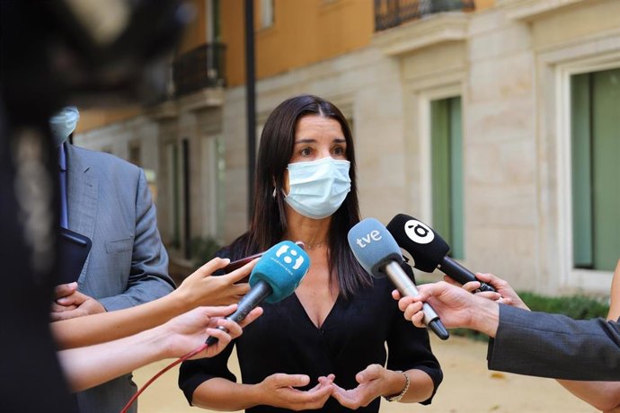 La síndica de Ciudadanos (Cs) en Les Corts valencianas, Ruth Merino.