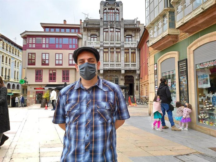 Archivo - El concejal de Somos Oviedo, Ignacio Fernández del Páramo.