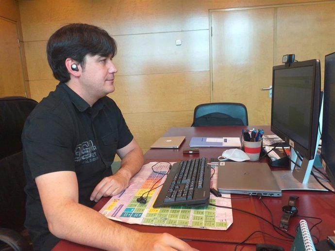 El consejero de Ciencia, Innovación y Universidad, Borja Sánchez, que ha participado en la presentación del programa piloto de movilidad científica entre empresas y centros de investigación