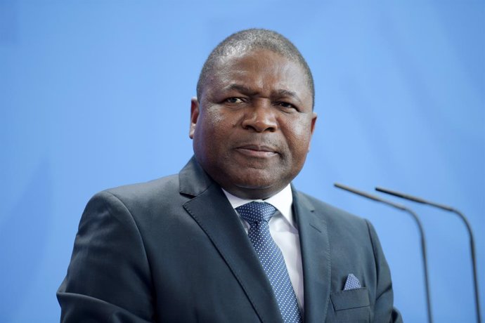 Archivo - El presidente de Mozambique, Filipe Nyusi