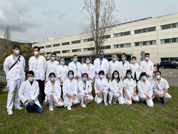 Investigadores del CIBEREHD en el Hospital de Mataró