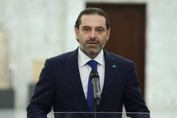 El primer ministro designado de Líbano, Saad Hariri