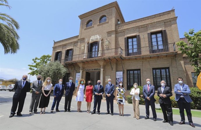 Toma de posesión de la junta directiva del Colegio de Médicos de Málaga