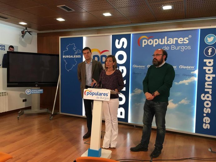 Archivo - Milagros Marcos en un acto de campaña