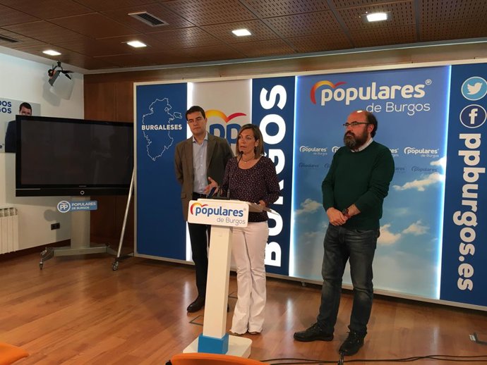 Archivo - Milagros Marcos en un acto de campaña