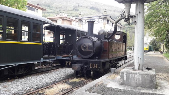 Archivo - El Museo Vasco del Ferrocarril pone en circulación tres trenes de vapor este fin de semana 
