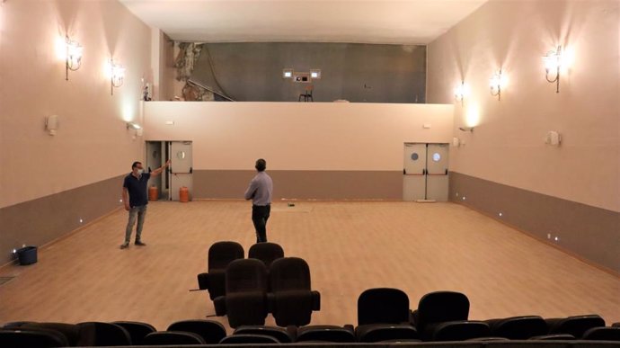 El Ayuntamiento de Paniza invierte 85.000 euros en la rehabilitación del salón de cine