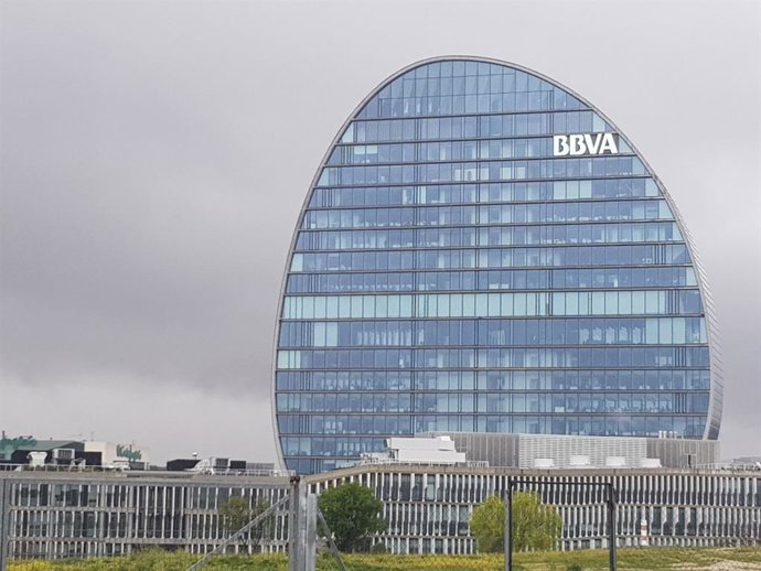 Archivo - Sede de BBVA
