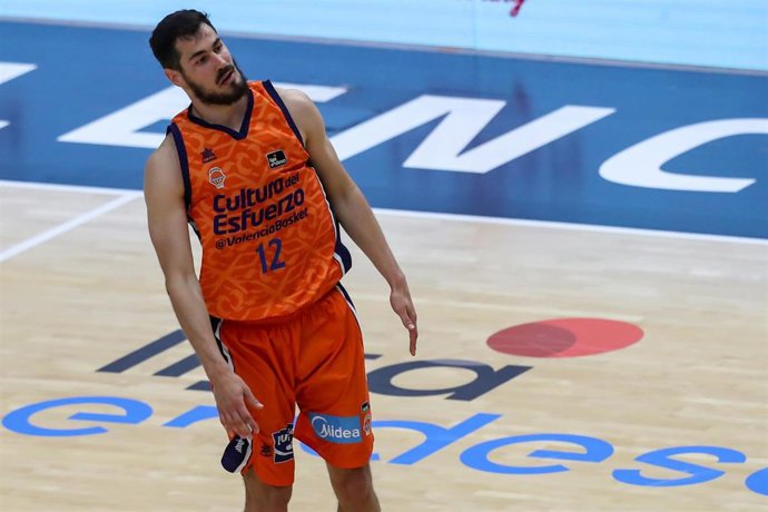 Archivo - Nikola Kalinic, Valencia Basket
