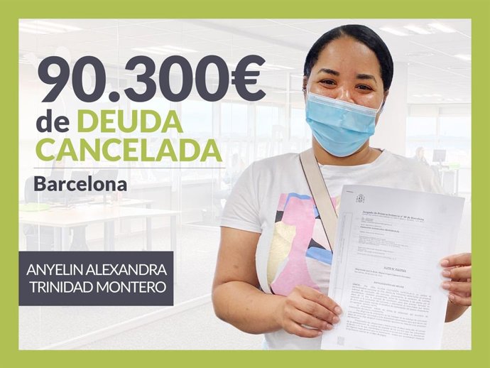 Anyelin Alexandra, exonerada con Repara Tu Deuda