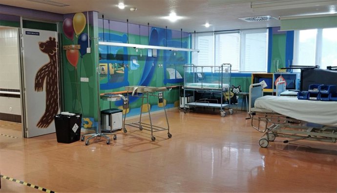 Sala de observación del Hospital Infantil