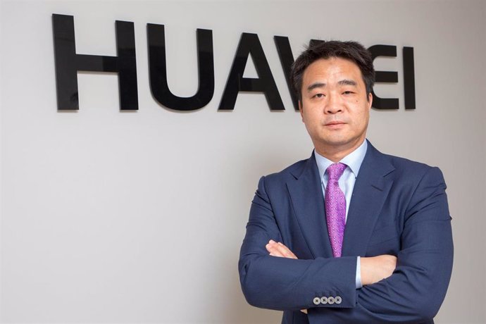 Archivo - El consejero delegado de Huawei Technologies España, Eric Li