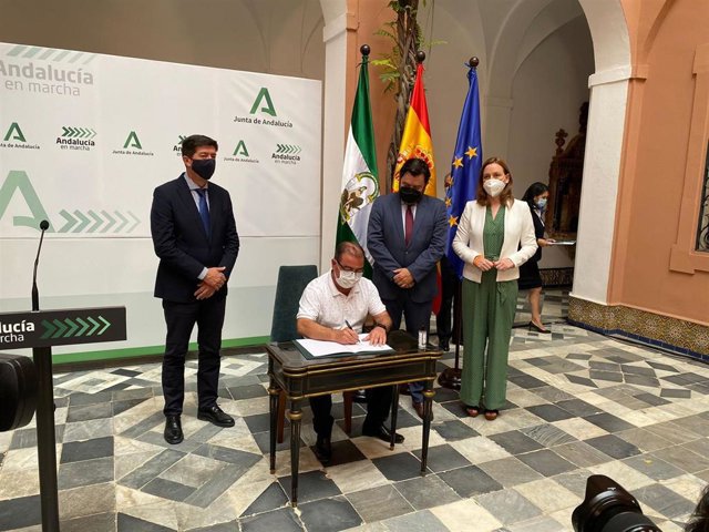 Firma del convenio