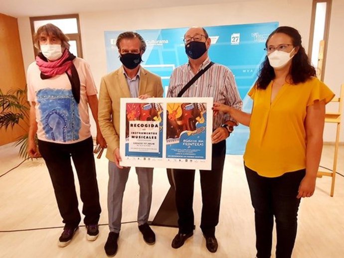 Recogen en Málaga instrumentos para crear una orquesta de música clásica para menores de 6 a 12 años de Palma-Palmilla