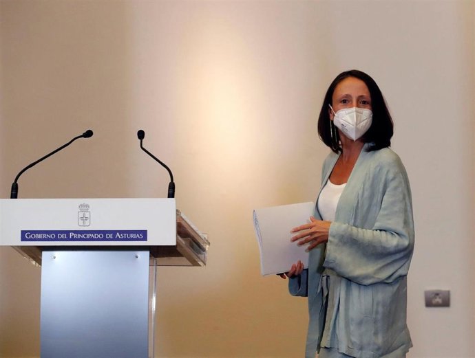 La consejera de Derechos Sociales y Bienestar y portavoz del Gobierno, Melania Álvarez.