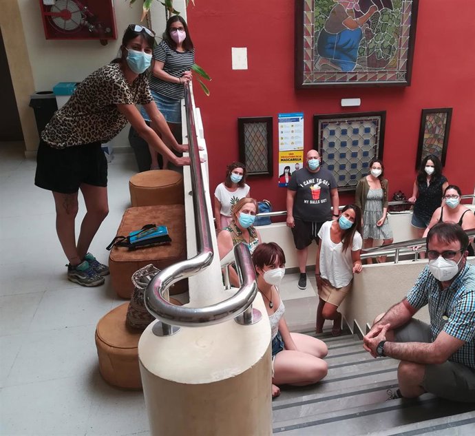 Participantes de la 'Lanzadera Conecta Empleo' de Jerez de la Frontera.