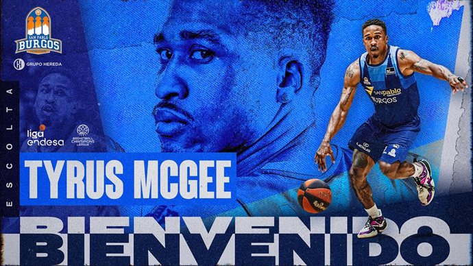 Tyrus McGee refuerza al Hereda San Pablo Burgos