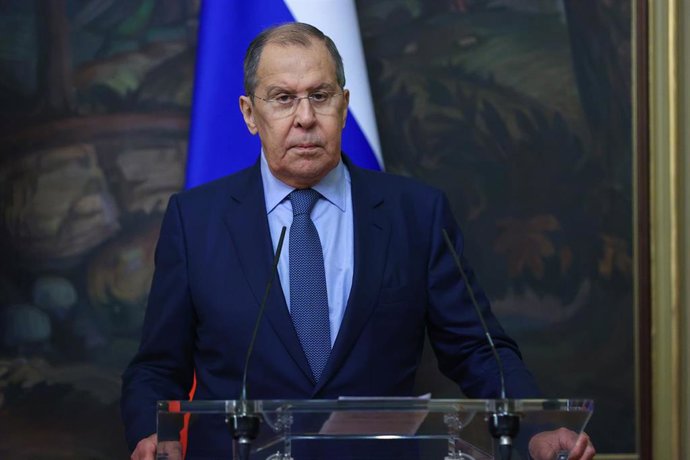 Sergei Lavrov, ministro de Exteriores de Rusia. 