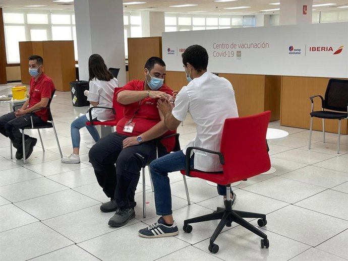 Instalaciones de vacunación de La Muñoza de Iberia