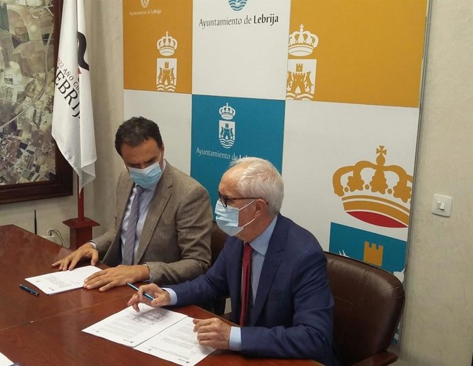 Firma de convenio para la Vía Verde de Lebrija