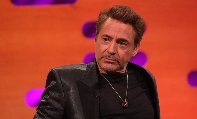 Archivo - 23 January 2020, England, London: American actor Robert Downey, Jr. looks on during the Graham Norton Show at BBC Studioworks 6 Television Centre, which will be aired on BBC One at the 24th of January. Photo: Isabel Infantes/PA Wire/dpa