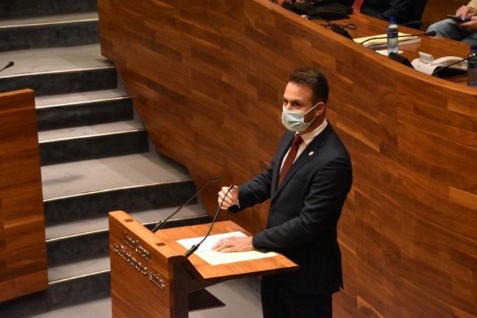 Archivo - El diputado del PP en la Junta General del Principado de Asturias Álvaro Queipo.