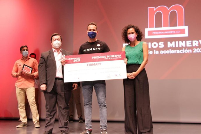 La startup granadina Firmafy, premiada por el Programa Minerva por su desempeño en la aceleración