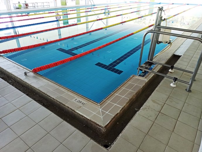 Cierran hasta el 1 de agosto por obras la piscina del polideportivo municipal Rudy Fernández
