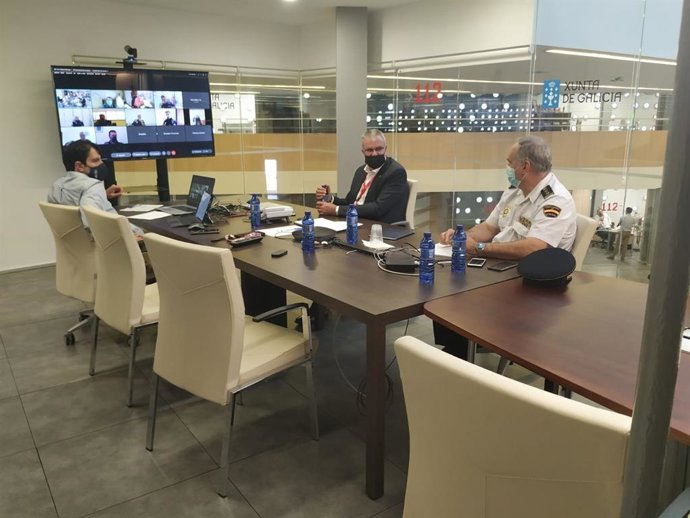 Reunión de la Sala de Control de Operativos (Sacop).