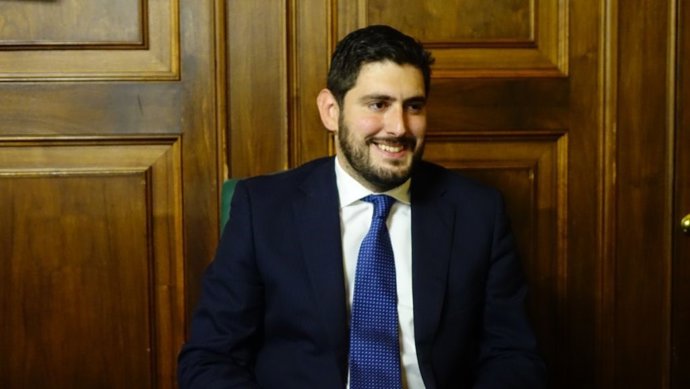 Alejandro Nolasco, portavoz de VOX en el Ayuntamiento de Teruel
