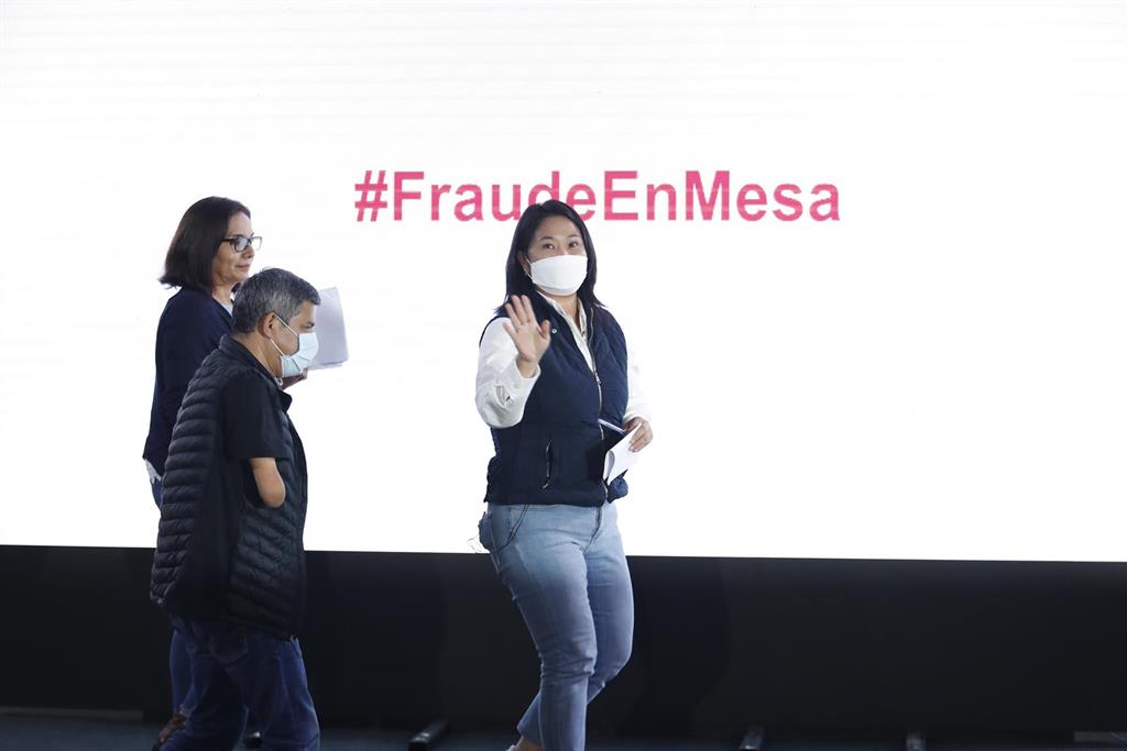 Fuerza Popular presenta recursos de anulación de las actas electorales en cinco Jurados Electorales de Perú - Vimarsana News