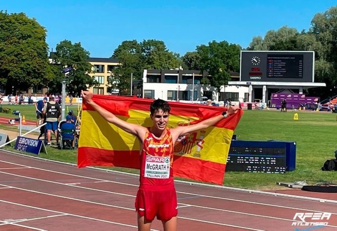 Paul McGrath, campeón de Europa Sub-20 de 10.000 metros marcha