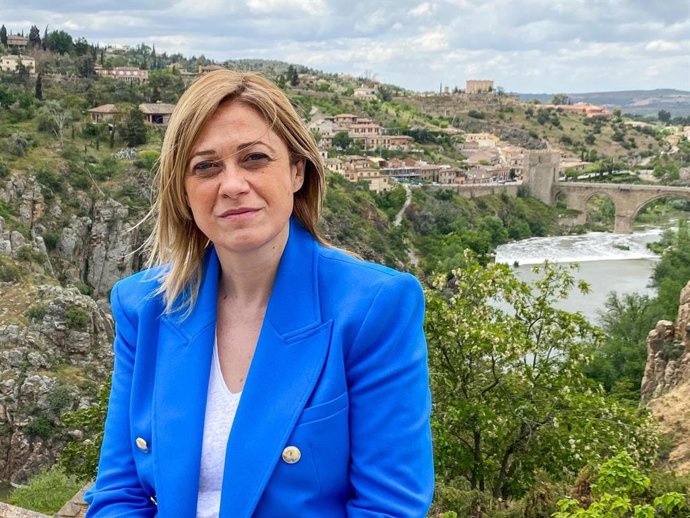 Archivo - La coordinadora de Cs en C-LM, Carmen Picazo, en entrevista con Europa Press