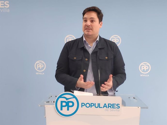 Archivo - El vicesecretario de Política Social del PP de Sevilla, José Luis García