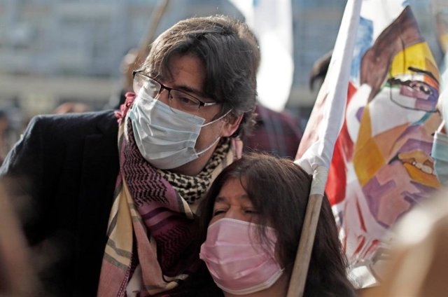 El candidato del Partido Comunista de Chile (PCCh) a la Presidencia de Chile, Daniel Jadue