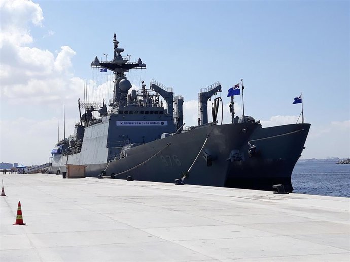 Archivo - El buque de guerra surcoreano 'Munmu el Grande'