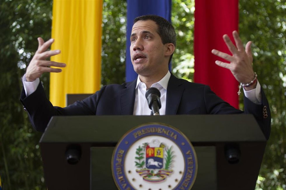 Archivo - El líder opositor venezolano, Juan Guaido