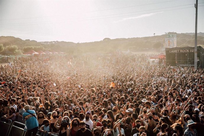 Imagen del festival Canet Rock 2021 (Barcelona)