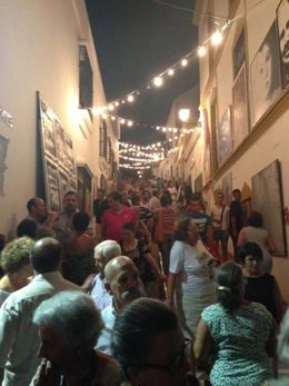 Imagen de archivo de 'Paseo por el Arte' en Ayamonte.