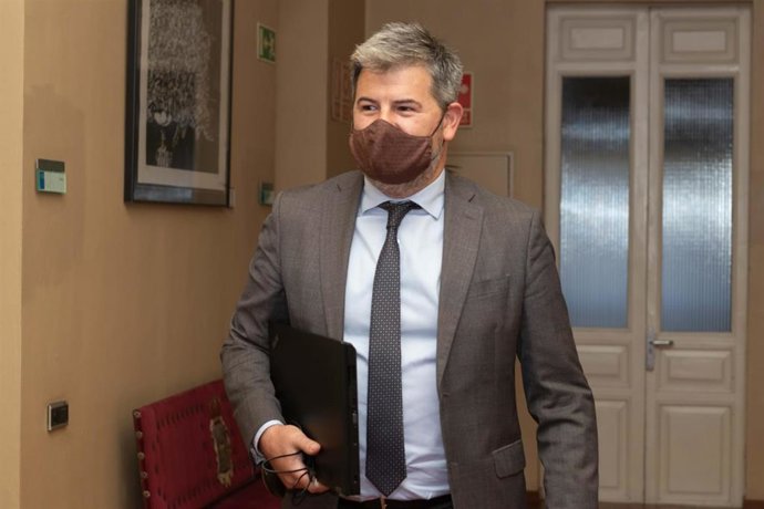 Archivo - El secretario de Organización de Ciudadanos Asturias, Sergio García